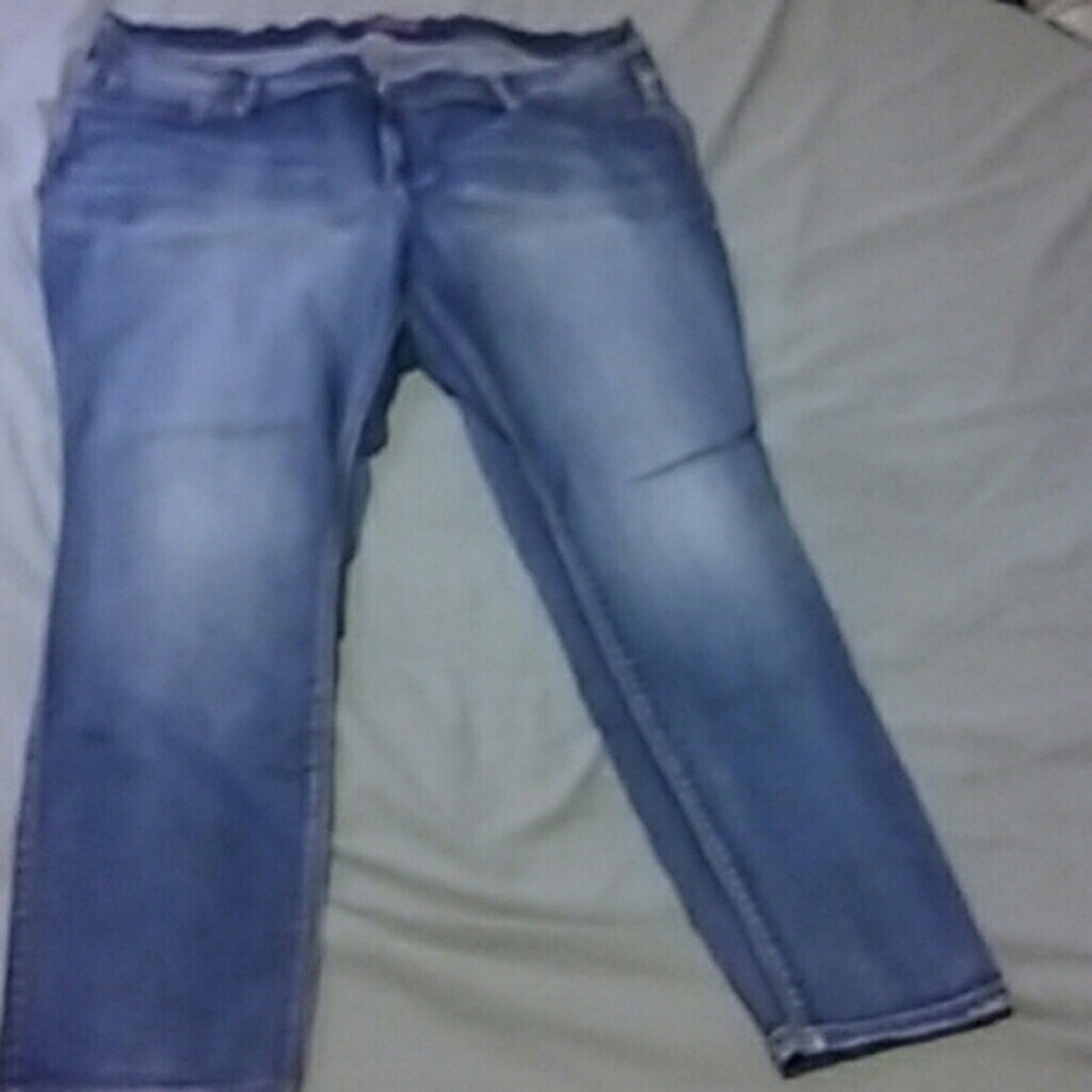 Size 24w skinny denim jeans